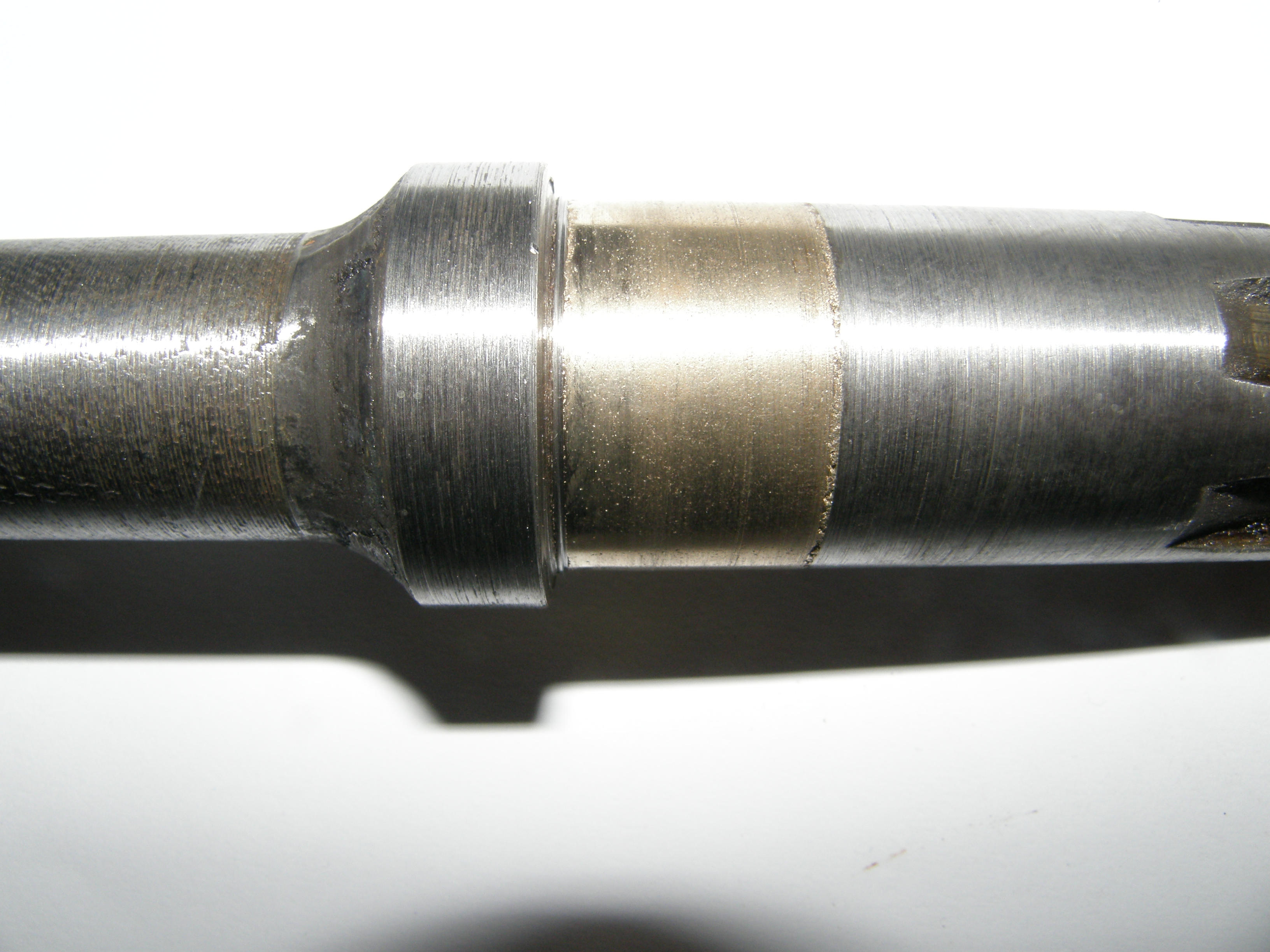 Repaired half shaft